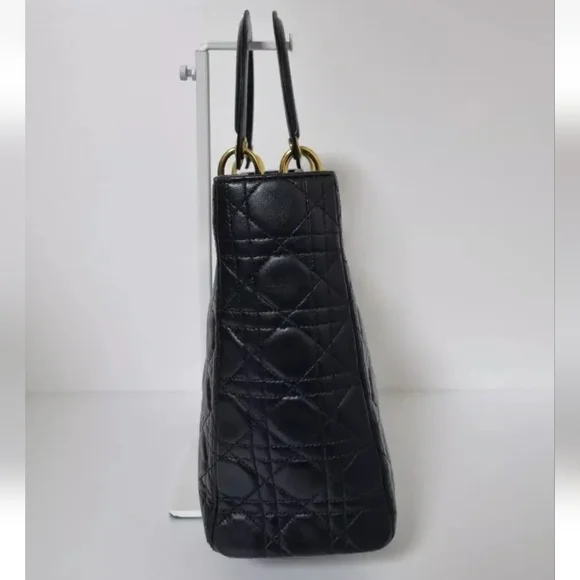 Dior Lady Bag Canage Lambskin Tote Bag - Picture 6 of 16